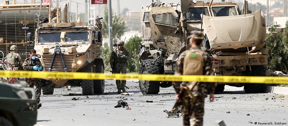 Comboio dinamarquês da Otan sofre um ataque na capital afegã Cabul