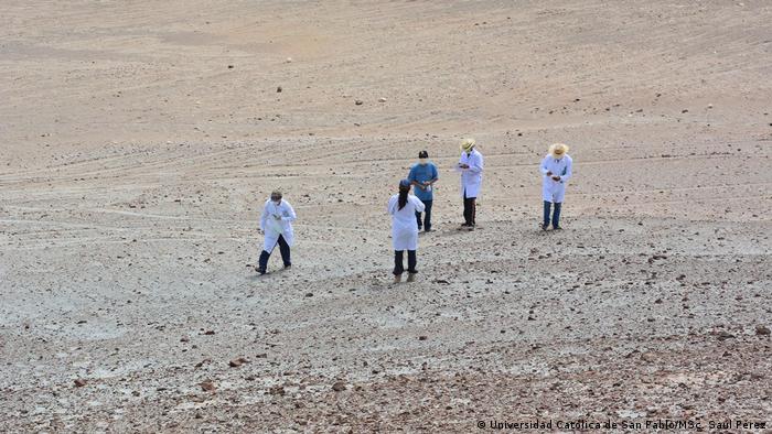 Peru NASA Untersuchung Wüste (Universidad Católica de San Pablo/MSc. Saúl Pérez)