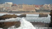 Frankreich Biarritz Stadtansicht