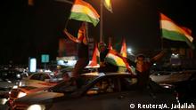 Irak Kurden feiern Referendum