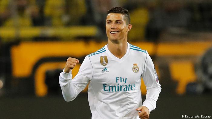 Fußball Champions League Borussia Dortmund v Real Madrid Torjubel Ronaldo (Reuters/W. Rattay)