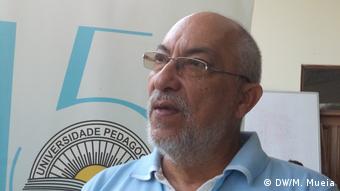 Mosambik Lehrer Manuel de Morais (DW/M. Mueia)