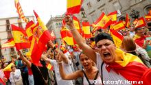 Spanien Demonstration für den Erhalt der Einheit