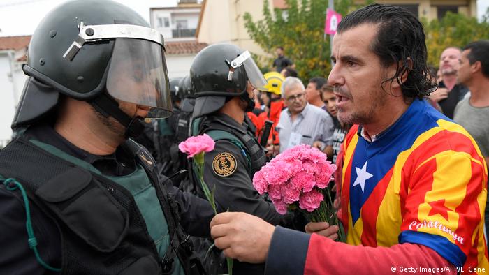 Spanien Referendum Katalonien Demonstration (Getty Images/AFP/L. Gene)