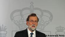 Spanien Madrid Premierminister Rajoy zu Unabhängigkeits-Referendum