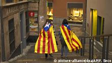 Spanien Girona nach dem Referendum in Katalonien (picture-alliance/dpa/AP/F. Seco)