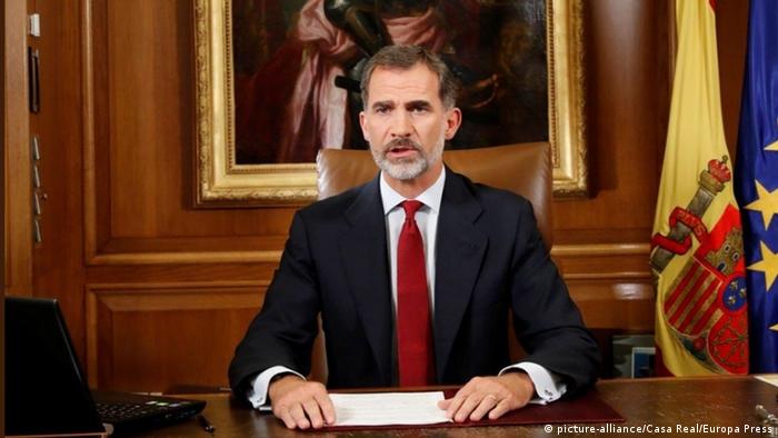 König Felipe hält Rede an die Nation (picture-alliance/Casa Real/Europa Press)