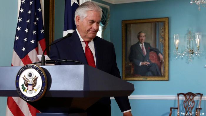 USA Tillerson dementiert Rücktrittsgedanken (Reuters/Y. Gripas)