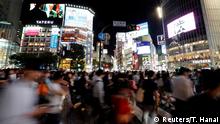 Japan Tokio Fußgänger Symbolbild Hektik