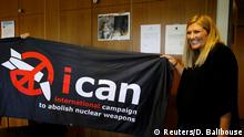 Friedensnobelpreis 2017 ICAN Beatrice Fihn Direktorin