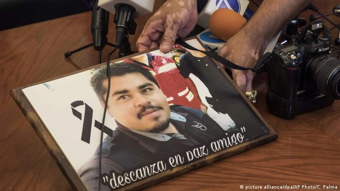 Mexiko Journalist getötet (picture alliance/dpa/AP Photo/C. Palma)