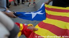 Spanien Demonstration gegen Unabhängigkeit Kataloniens in Madrid 