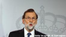 Spanien Rajoy droht Katalonien mit Entzug der Autonomie