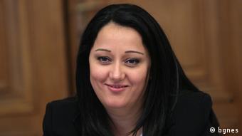 Bulgarien Ministerin Liljana Pawlova (bgnes)