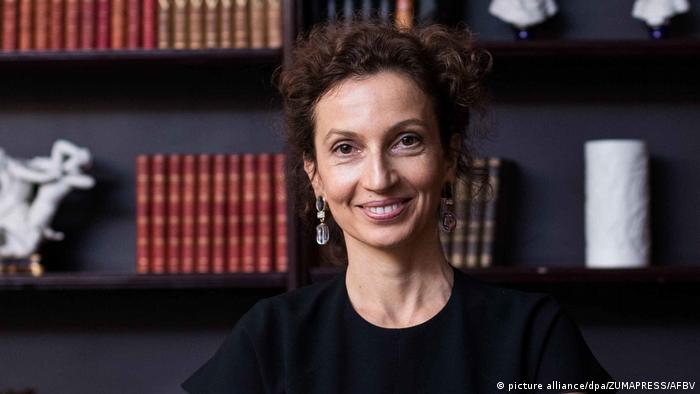 UNESCO Wahl Kandidat Audrey Azoulay, französische Ex-Ministerin (picture alliance/dpa/ZUMAPRESS/AFBV)