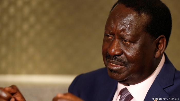 Kenia Raila Odinga, Oppositionsführer | Interview in London, Großbritannien (Reuters/P. Nicholls)