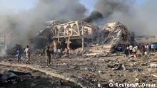 Somalia Mogadishu Bombenexplosion 
