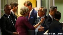 Belgien - May und Juncker treffen sich zu Brexitgesprächen in Brüssel