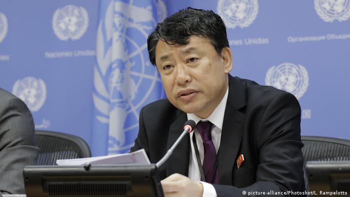 Kim in-Ryong, embajador norcoreano ante la ONU, habló de una guerra nuclear en cualquier momento.