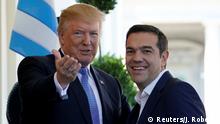USA Washington Donald Trump trifft Alexis Tsipras