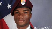 US Soldat La David Johnson starb am 4. Oktober 2017