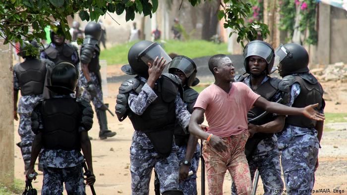 Togo Protest gegen die Regierung