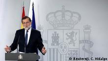 Spanien PK Ministerpräsident Mariano Rajoy 