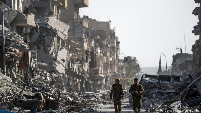 Syrien Raqqa - Raqqa nach der Befreiung vom IS (Getty Images/AFP/B. Kilic)