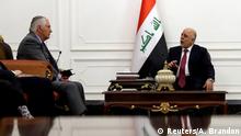Irak Treeffen zwischen Tillerson und al-Abadi in Bagdad