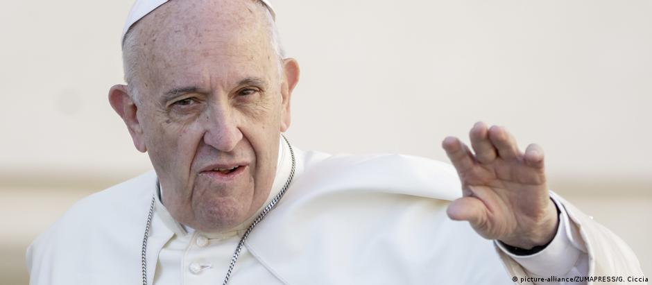 Papa Francisco observou que a perspectiva de desarmamento é "cada vez mais remota"