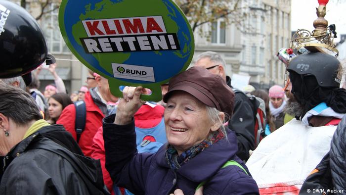 UN-Klimakonferenz 2017 in Bonn Proteste (DW/K. Wecker)