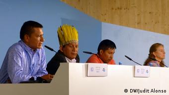 Bonn, Klimakonferenz, COP23, Indigene Völker (DW/Judit Alonso)