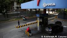 Venezuela Tankstelle von PDVSA in Caracas