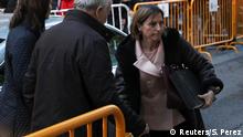 Spanien Carme Forcadell, Sprecherin Parlament Katalonien | Gericht in Madrid