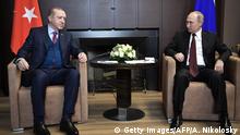 Russland Recep Tayyip Erdogan und Wladimir Putin in Sotschi