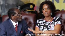 Simbabwe Machtkampf Robert Mugabe mit Ehefrau Grace
