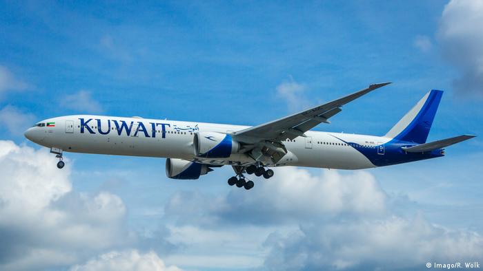 Kuwait Airlines aircraft lands in London Heathrow (Imago/R. Wölk)
