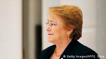 Chile Präsidentenwahl Kandidaten | Michelle Bachelet (Getty Images/AFP/J. Silva)