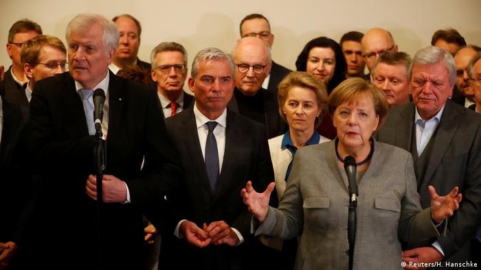 Deutschland Angela Merkel Scheitern der Sondierungsgespräche (Reuters/H. Hanschke)