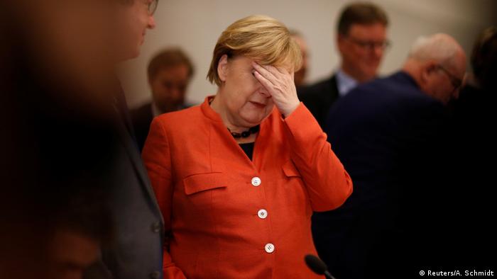Deutschland Ende Jamaika-Koalition Sondierungsgespräche | Angela Merkel; Bundeskanzlerin (Reuters/A. Schmidt)