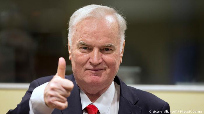 Condenação do monstro genocida ex-general Ratko Mladic por crimes de guerra é justa