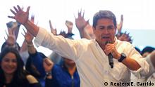 Honduras Präsident Hernandez erklärt sich zum Wahlsieger