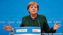 Berlin CDU Pressekonferenz GroKo Merkel