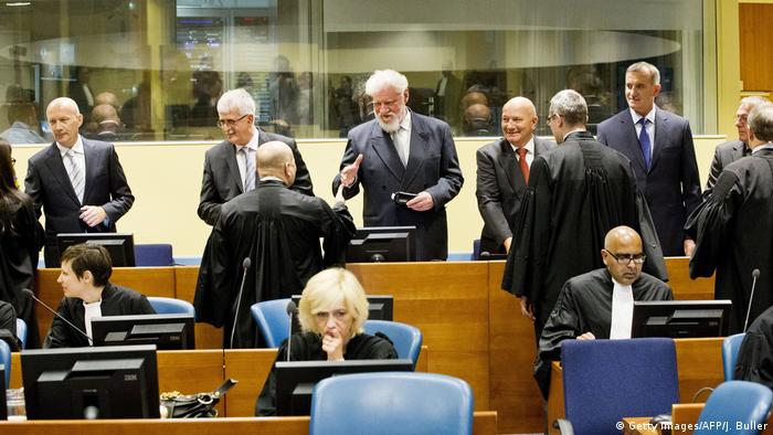 Haager Tribunal Urteil Kroaten aus Bosnien und Herzegowina (Getty Images/AFP/J. Buller)