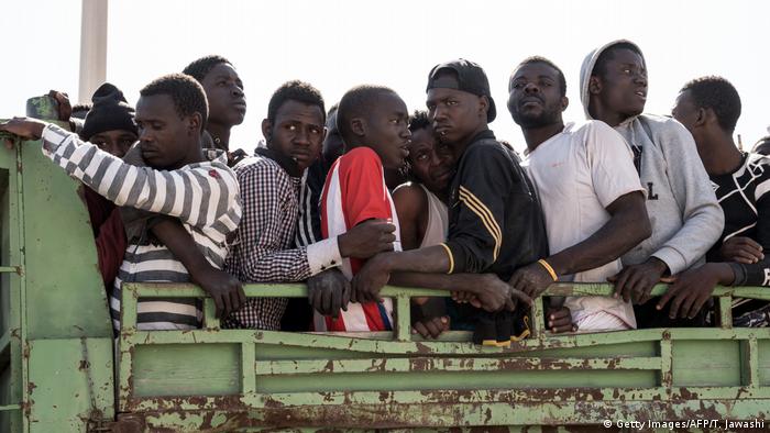 Libyen Europa Migration Zustände in Flüchtlingslagern