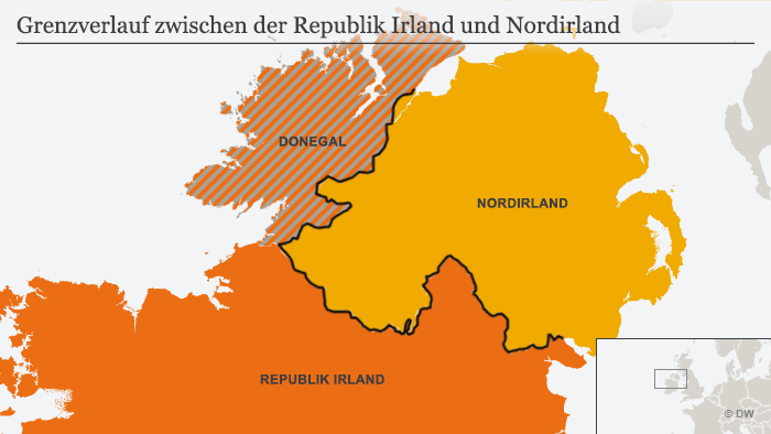 Границата между Република Ирландия и Северна Ирландия