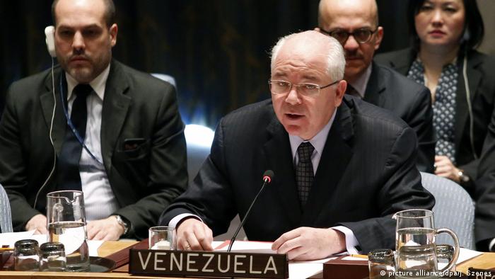 Rafael Ramírez, aquí cuando era Embajador de Venezuela ante Naciones Unidas