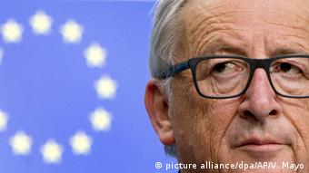 EU-Kommissionspräsident Jean-Claude Juncker (picture alliance/dpa/AP/V. Mayo)