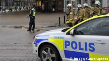 Schweden Polizei in Göteborg
