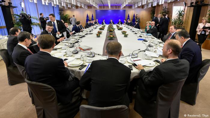 Cumbre de la Unión Europea en Bruselas.
